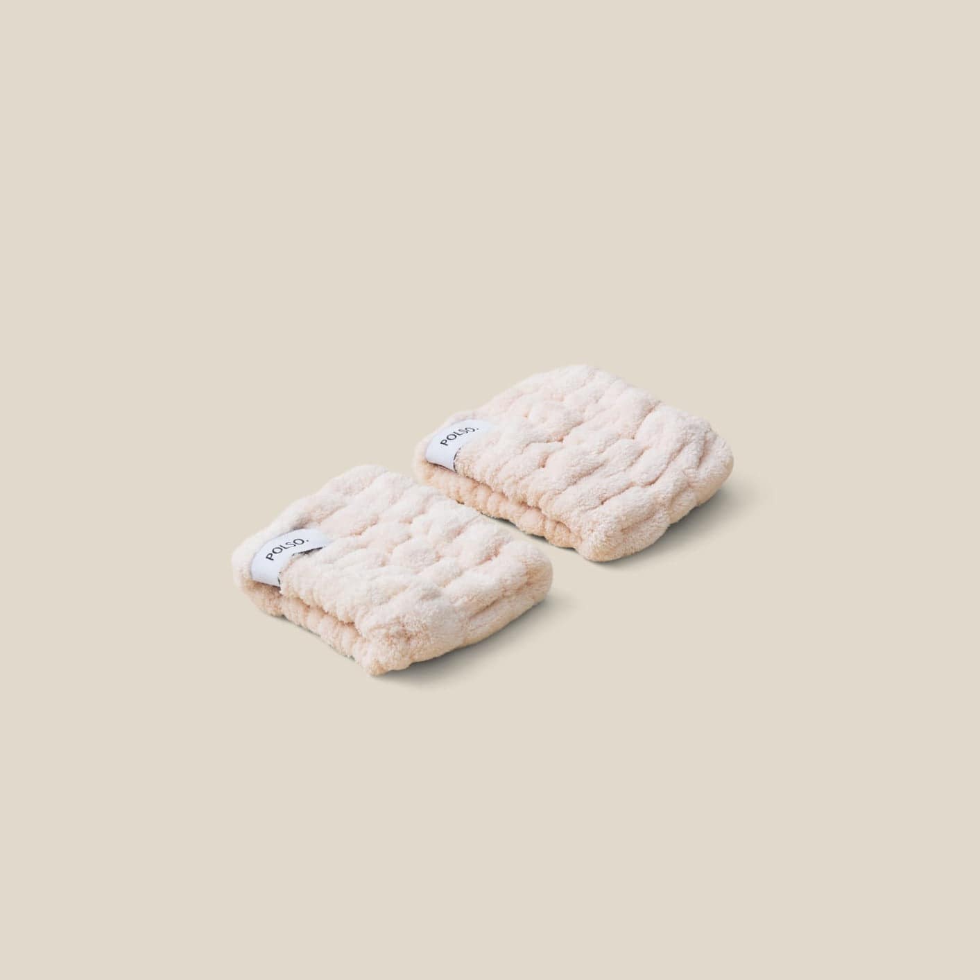 Light Pink Wash Cuffs flat lay