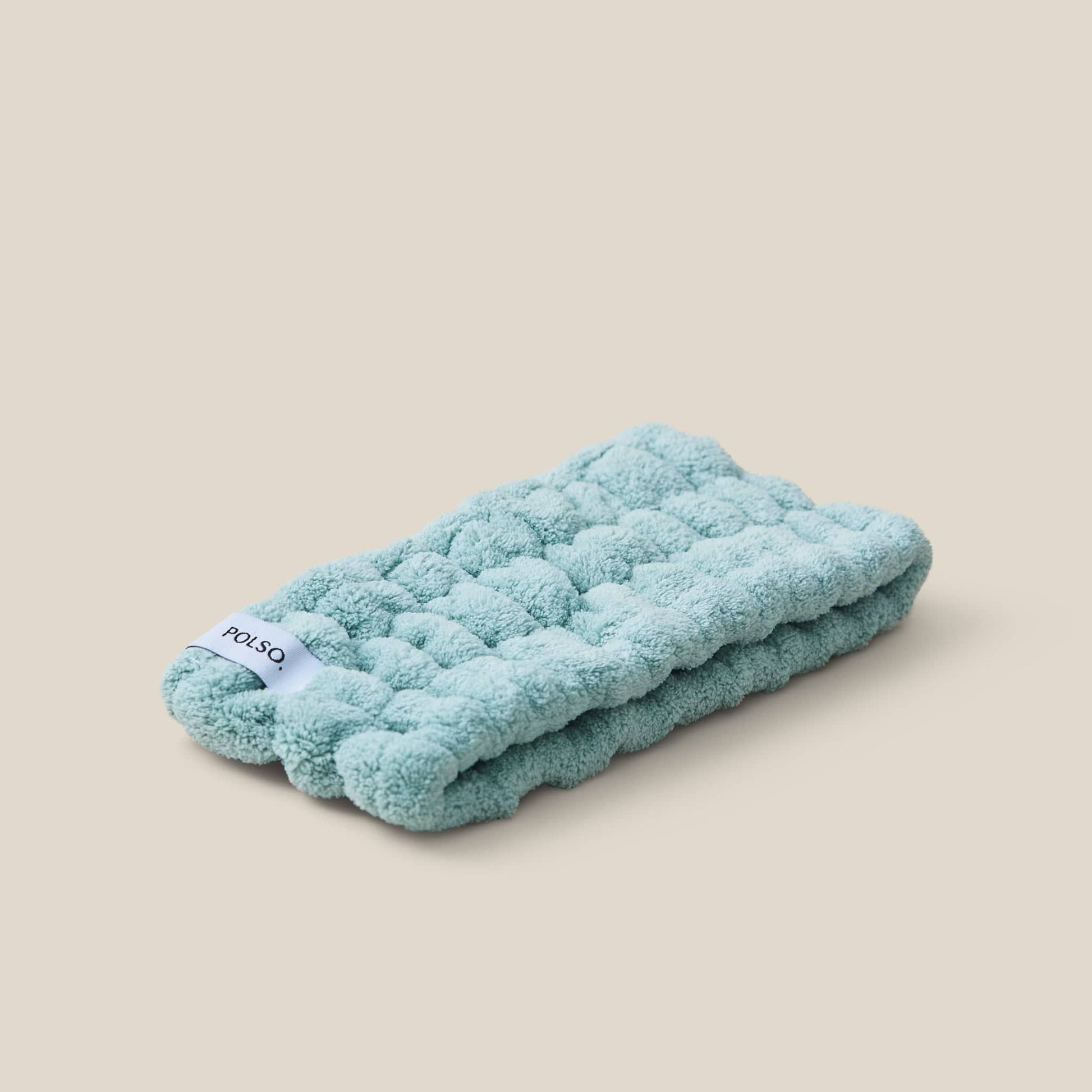 Sage Green Spa Headband Product Photo Flat Lay