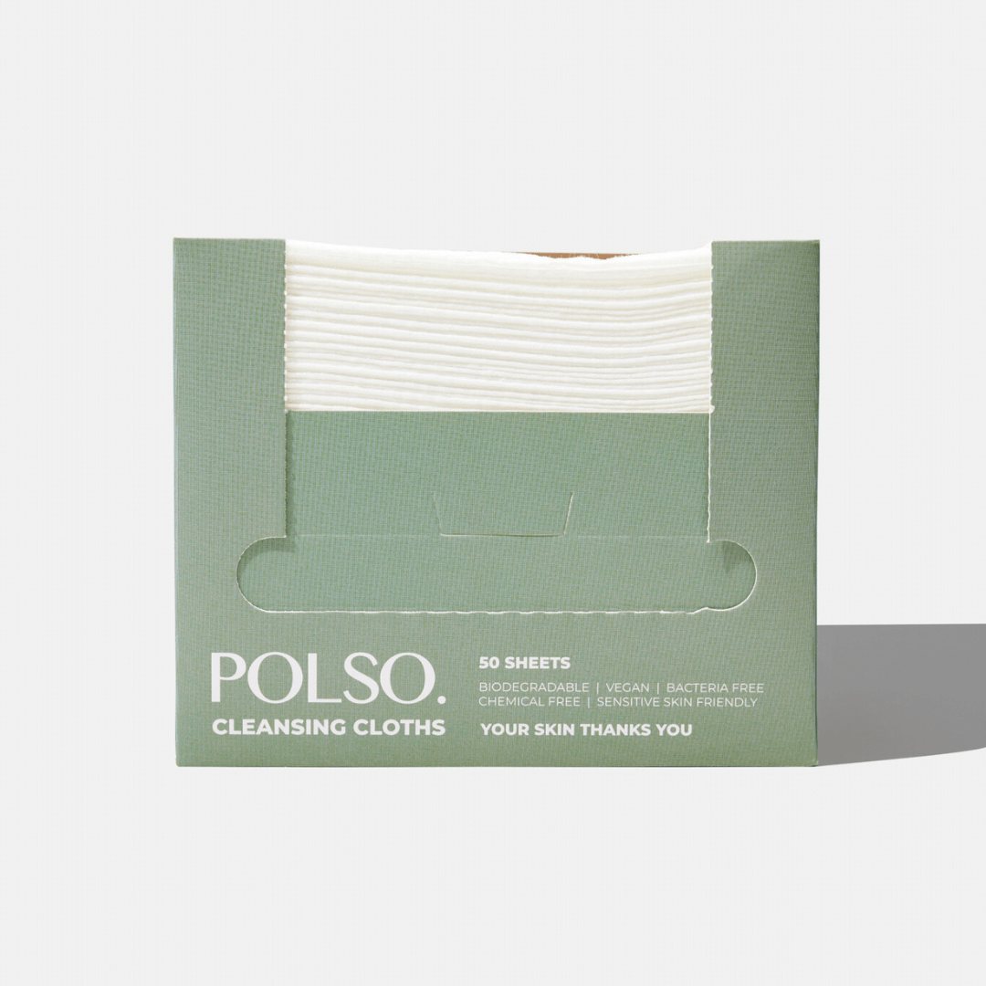 POLSO Cleansing Cloth Face Towel Box - Opened